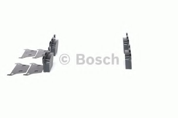 BOSCH - 0 986 460 002 - Комплект тормозных колодок, дисковый тормоз (Тормозная система)