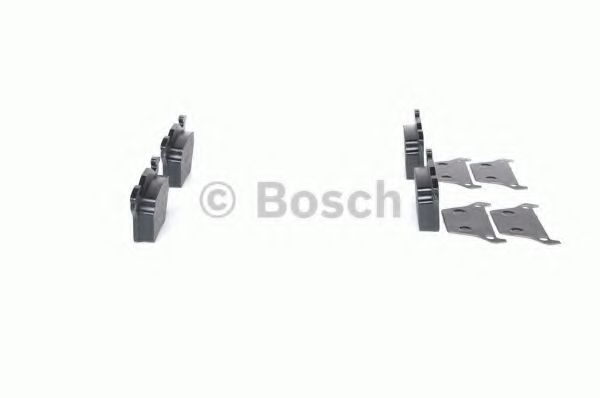 BOSCH - 0 986 460 002 - Комплект тормозных колодок, дисковый тормоз (Тормозная система)