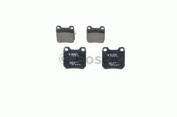 BOSCH - 0 986 490 500 - Комплект тормозных колодок, дисковый тормоз (Тормозная система)