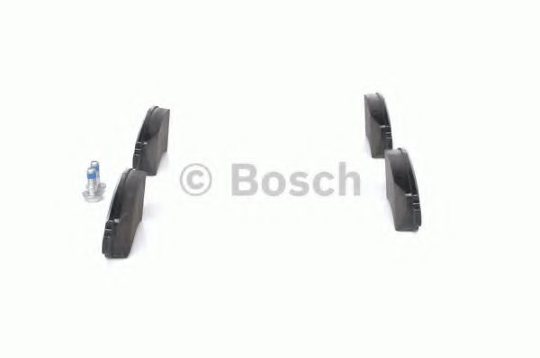 BOSCH - 0 986 494 027 - Комплект тормозных колодок, дисковый тормоз (Тормозная система)