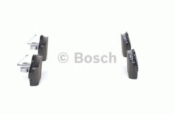 BOSCH - 0 986 494 102 - Комплект тормозных колодок, дисковый тормоз (Тормозная система)