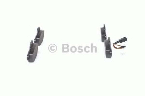 BOSCH - 0 986 494 115 - Комплект тормозных колодок, дисковый тормоз (Тормозная система)