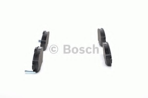 BOSCH - 0 986 494 187 - Комплект тормозных колодок, дисковый тормоз (Тормозная система)