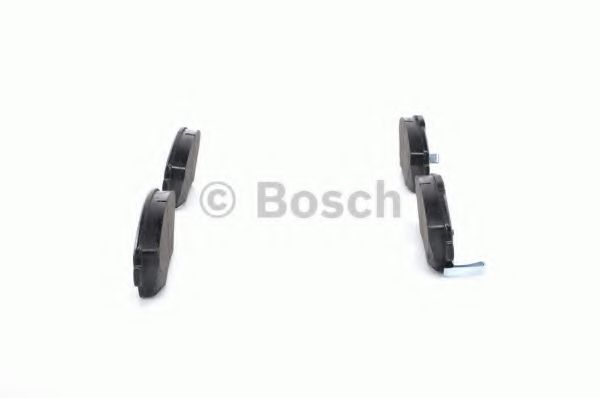 BOSCH - 0 986 494 187 - Комплект тормозных колодок, дисковый тормоз (Тормозная система)