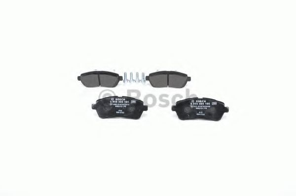 BOSCH - 0 986 494 195 - Комплект тормозных колодок, дисковый тормоз (Тормозная система)