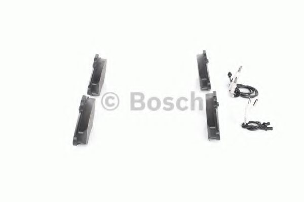 BOSCH - 0 986 461 757 - Комплект тормозных колодок, дисковый тормоз (Тормозная система)