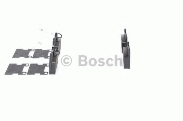 BOSCH - 0 986 494 055 - Комплект тормозных колодок, дисковый тормоз (Тормозная система)