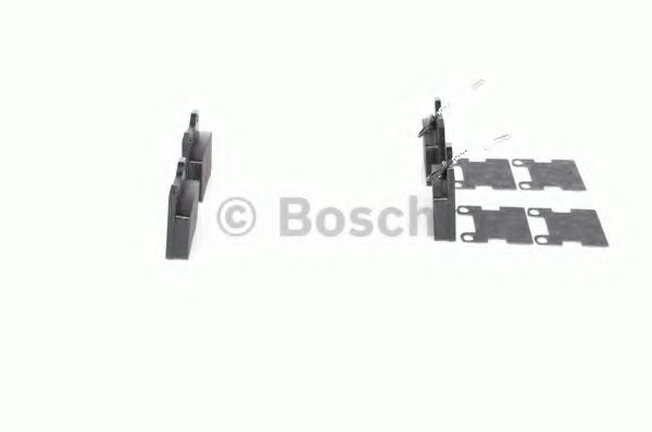 BOSCH - 0 986 494 055 - Комплект тормозных колодок, дисковый тормоз (Тормозная система)