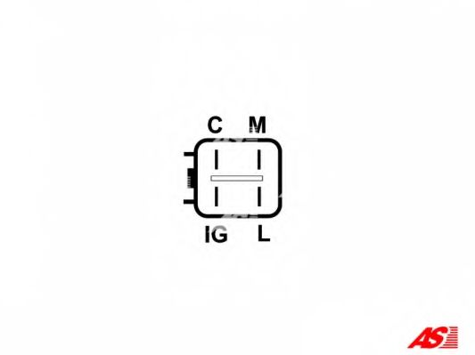 AS-PL - ARE6047 - Регулятор генератора (Генератор)