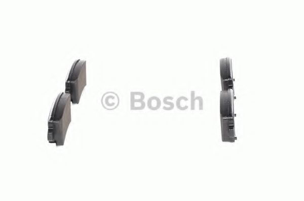 BOSCH - 0 986 494 297 - Комплект тормозных колодок, дисковый тормоз (Тормозная система)