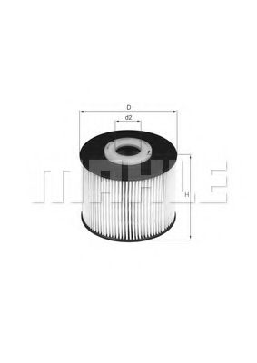 KNECHT - KX 331D - Топливный фильтр (Система подачи топлива)