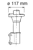 KYB - 632103 - Амортизатор (Подвеска / амортизация)