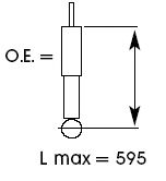 KYB - 343313 - Амортизатор (Подвеска / амортизация)