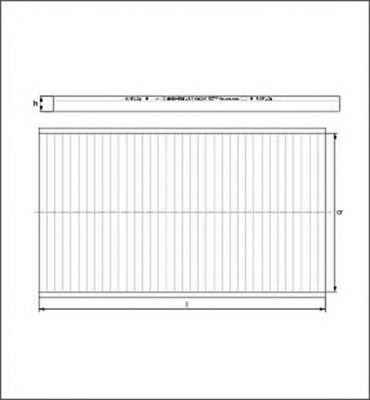 MAGNETI MARELLI - 154064186930 - Фильтр, воздух во внутренном пространстве (Отопление / вентиляция)