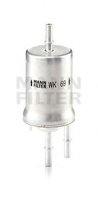 MANN-FILTER - WK 69 - Топливный фильтр (Система подачи топлива)