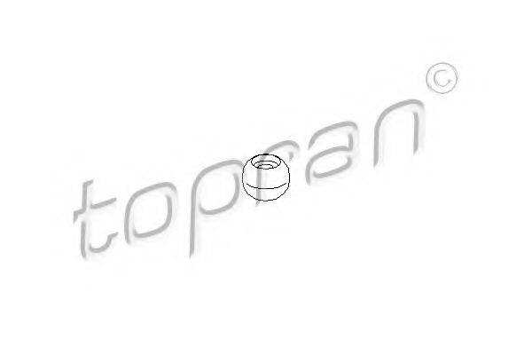 TOPRAN - 109 087 - Втулка, шток вилки переключения передач (Ступенчатая коробка передач)