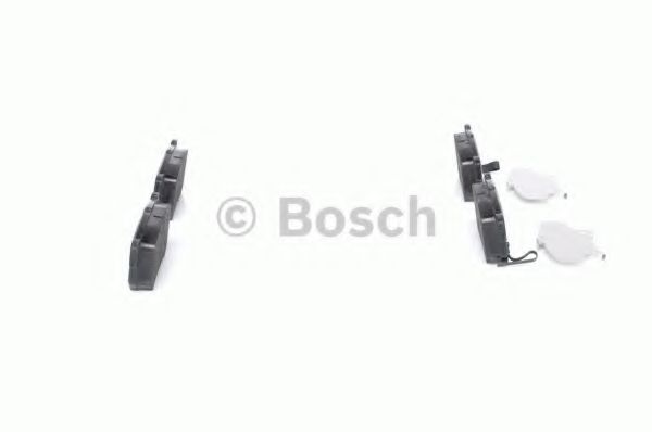 BOSCH - 0 986 494 237 - Комплект тормозных колодок, дисковый тормоз (Тормозная система)