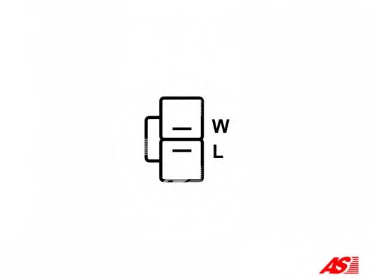 AS-PL - ARR2007 - Ремкомплект, выпрямитель генератора (Генератор)
