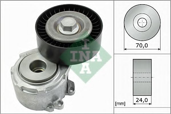 INA - 534 0110 20 - Натяжная планка, поликлиновой ремень (Ременный привод)