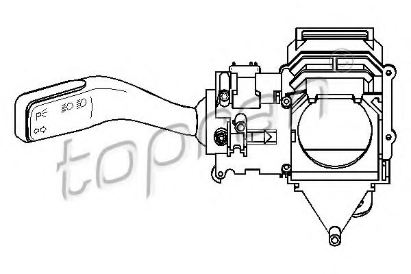 TOPRAN - 110 108 - Переключатель указателей поворота (Сигнализация)