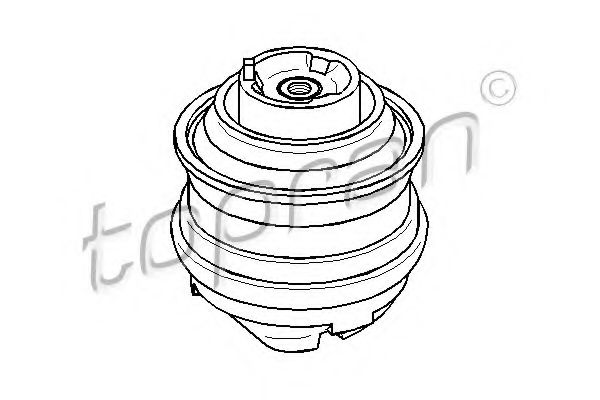 TOPRAN - 400 030 - Подвеска, двигатель (Подвеска двигателя)
