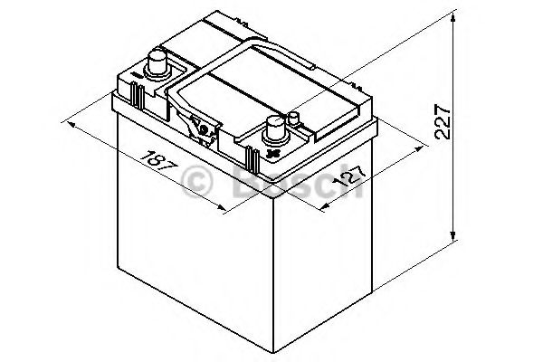 BOSCH - 0 092 S40 180 - Стартерная аккумуляторная батарея (Система стартера)