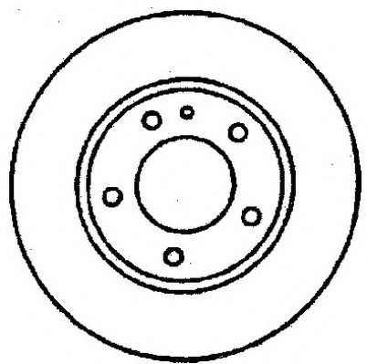 JURID - 561176J - Тормозной диск (Тормозная система)