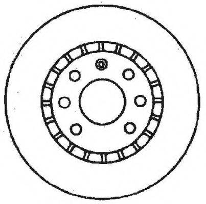 BENDIX - 561488B - Тормозной диск