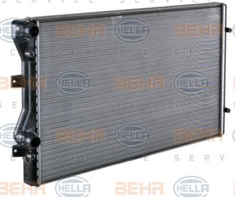 BEHR HELLA SERVICE - 8MK 376 726-701 - Радиатор, охлаждение двигателя (Охлаждение)