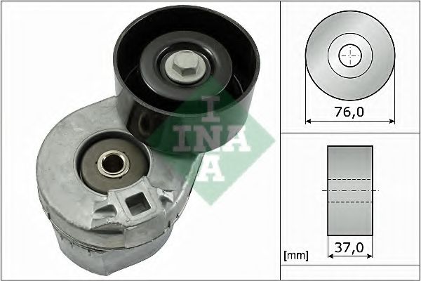 INA - 534 0031 10 - Натяжная планка, поликлиновой ремень (Ременный привод)