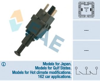 FAE - 24515 - Выключатель фонаря сигнала торможения (Сигнализация)