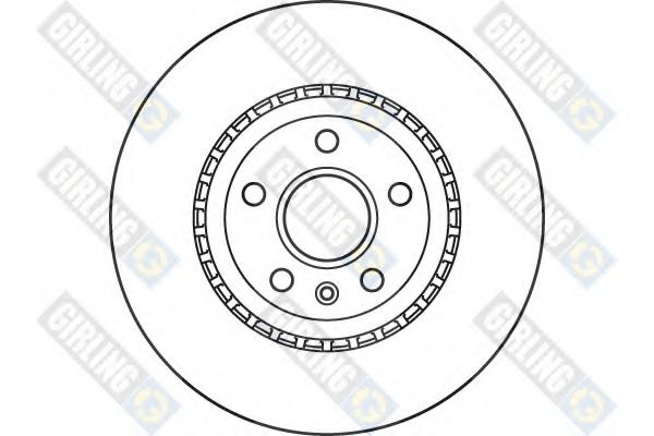 GIRLING - 6061135 - Тормозной диск (Тормозная система)