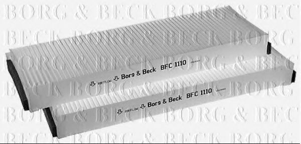 BORG & BECK - BFC1110 - Фильтр, воздух во внутренном пространстве (Отопление / вентиляция)