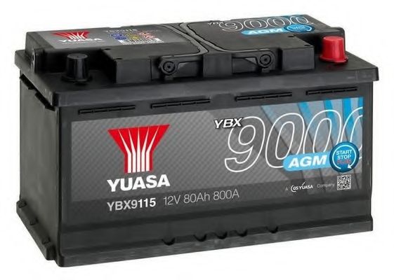 YUASA - YBX9115 - Стартерная аккумуляторная батарея (Система стартера)