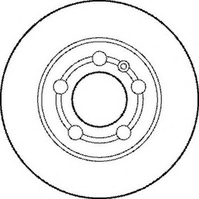 JURID - 562177JC - Тормозной диск (Тормозная система)