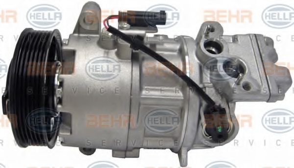 BEHR HELLA SERVICE - 8FK 351 114-681 - Компрессор, кондиционер (Кондиционер)