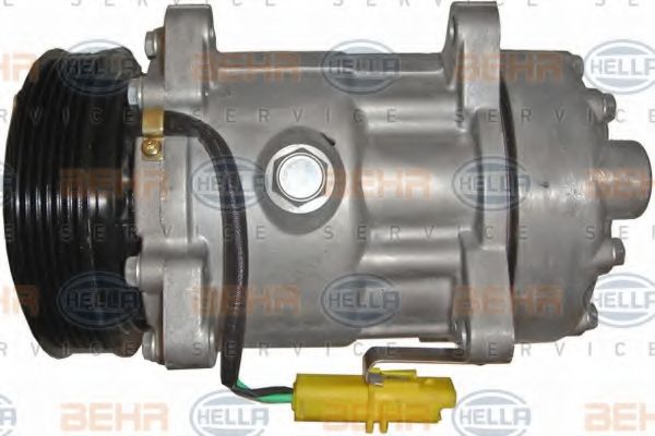 BEHR HELLA SERVICE - 8FK 351 127-991 - Компрессор, кондиционер (Кондиционер)