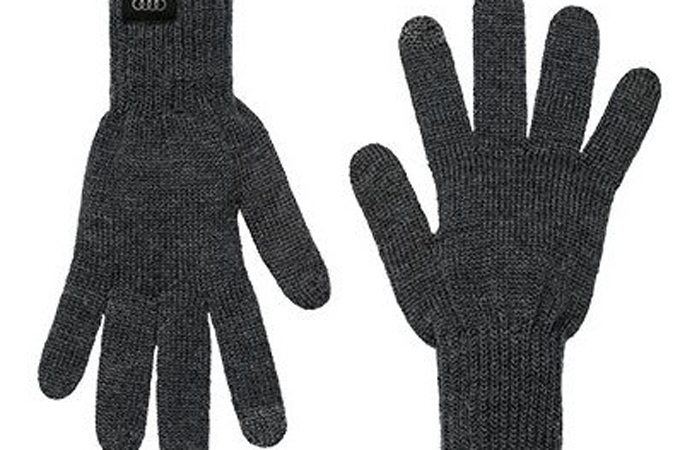 VAG - 313 170 1304 - Рукавички вязані сірі L Audi