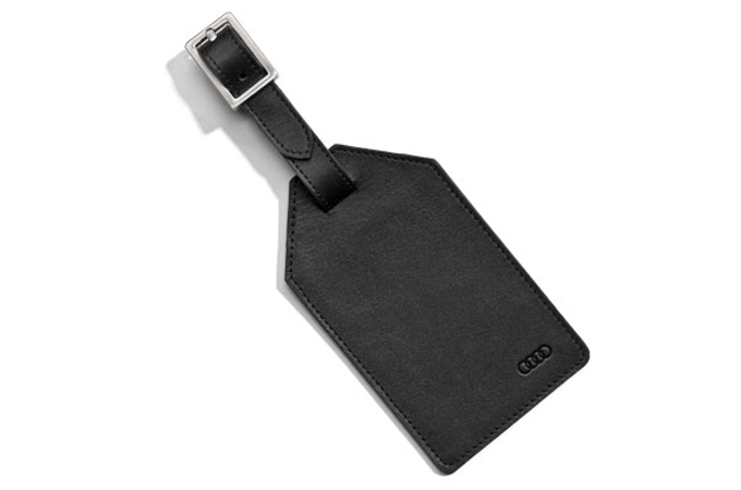 VAG - 314 170 0500 - Бейдж для багажу шкіряний чорний Audi VAG - 314 170 0500 - Бейдж для багажу шкіряний чорний Audi