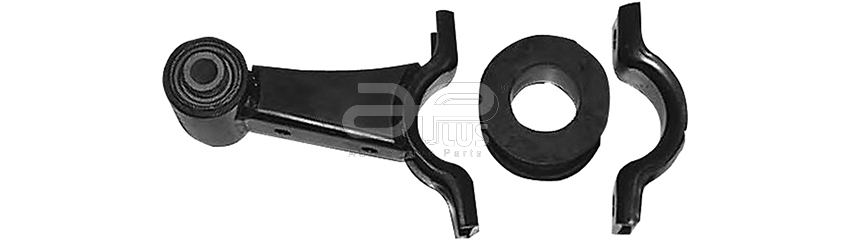 APLUS - 15233AP - Стійка стабілізатора передня лів. Mercedes-Benz M-class (W163) 98-05 (L=128mm)