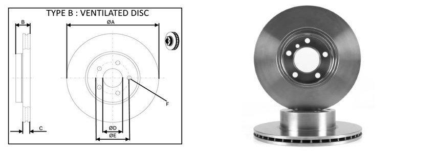 APLUS - 61359AP - Гальмівний диск перед. BMW 3 (E90/E90N) 320d 05-/X1 (E84) 09- APLUS - 61359AP - Гальмівний диск перед. BMW 3 (E90/E90N) 320d 05-/X1 (E84) 09-
