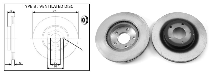 APLUS - 61708AP - Диск гальмiвний перед. Nissan Teana II  2008-