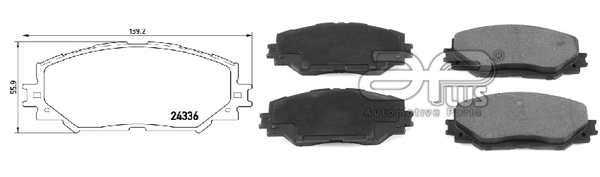 APLUS - 71251BAAP - Колодки тормозные