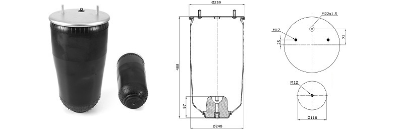 APLUS - 91251AP - Пневморесора