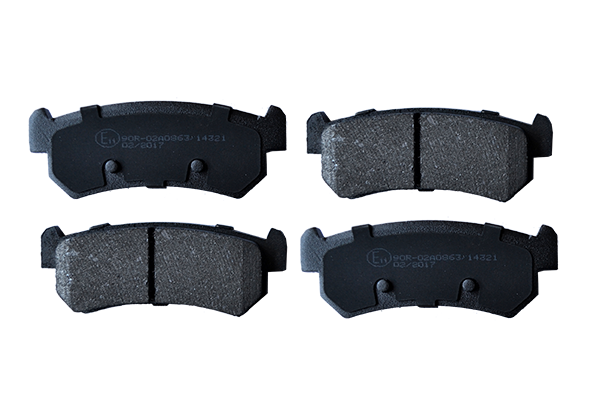 ASAM - 55435 - Гальмівні колодки дискові задні Daewoo Nubira/Chevrolet Lacetti 1.4 05-