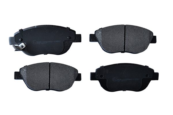 ASAM - 55451 - К-кт перед. гальм. колодок з звуковим сигналізатором Fiat 500L/Opel Corsa D 1.3Cdti 06-