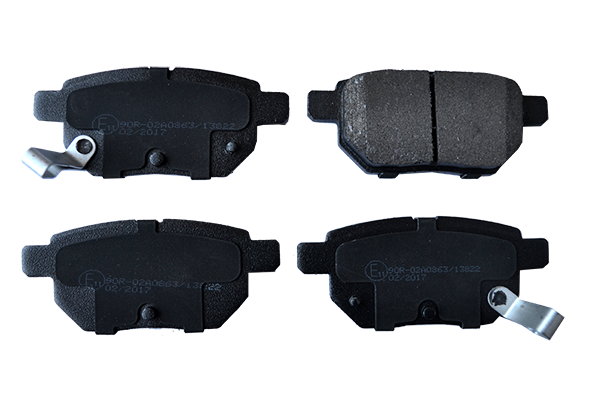 ASAM - 55455 - Гальмівні колодки задні Toyota Corolla/Auris/Yaris 1.0i-2.2D 01.07-