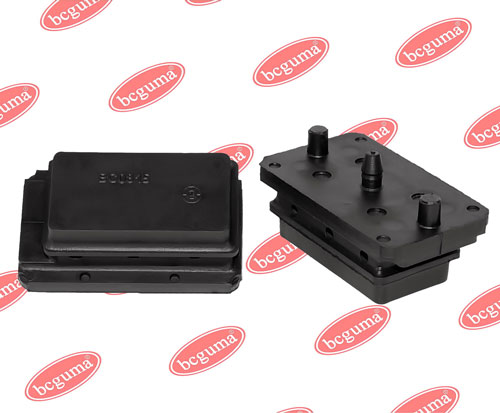 BCGUMA - BC0815 - Подушка передн. ресори під пластик верх. Iveco Daily II  99-