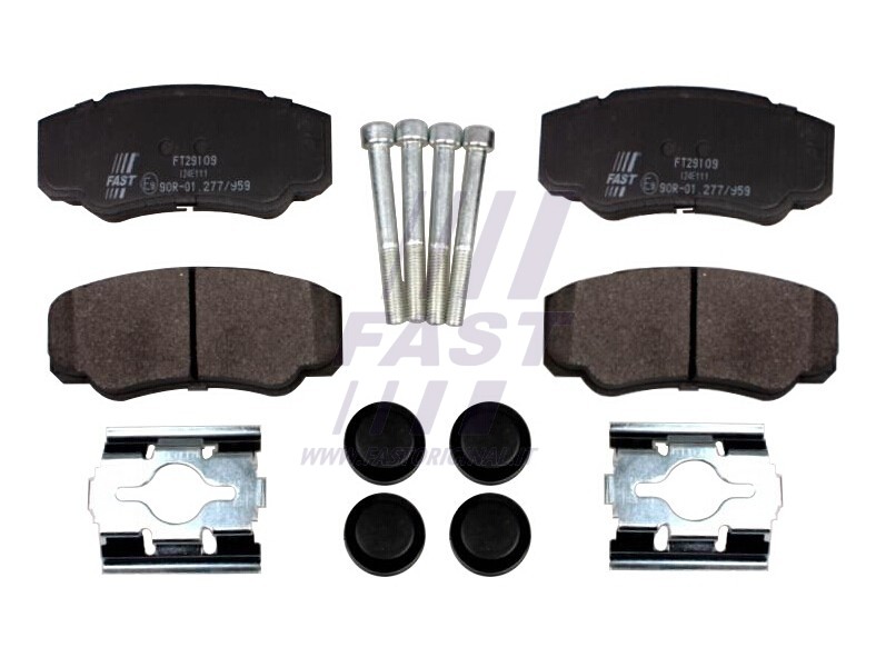 FAST - FT29109 - Комплект тормозных колодок, дисковый тормоз (Тормозная система)