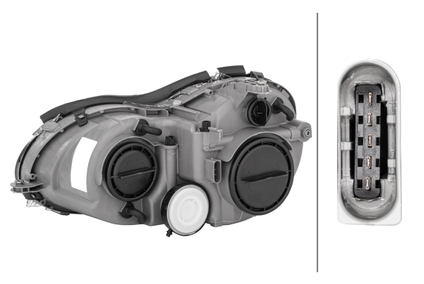 BEHR HELLA SERVICE - 1DB 008 461-201 - Основная фара BEHR HELLA SERVICE - 1DB 008 461-201 - Основная фара